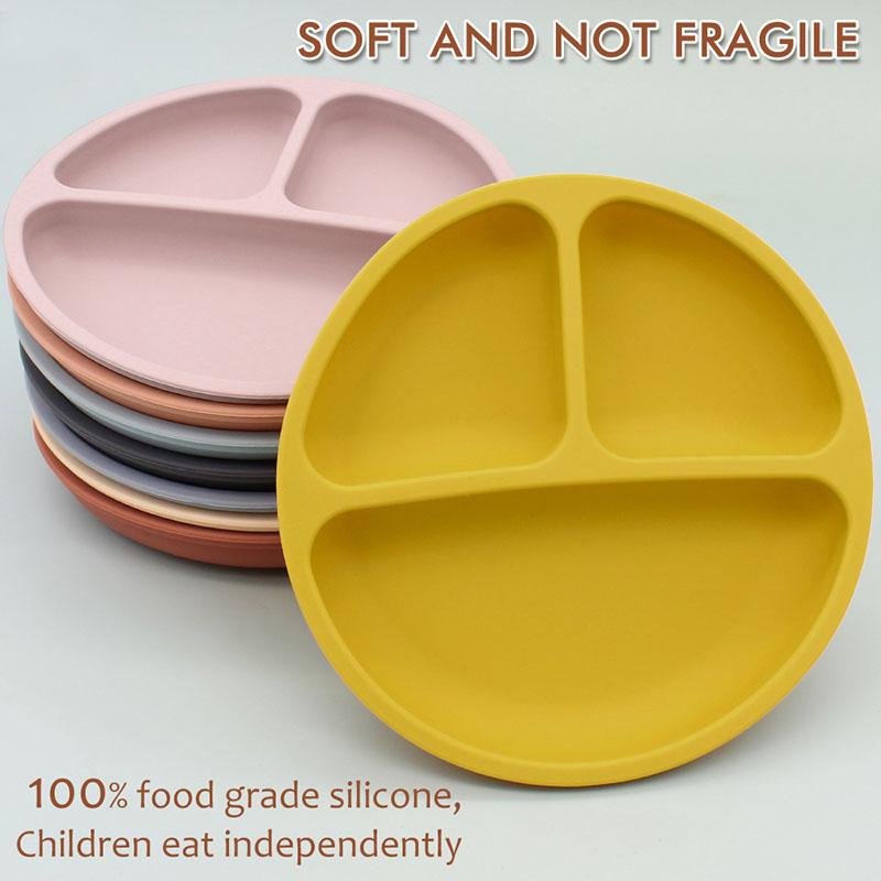 Baby Plates Set Silicone