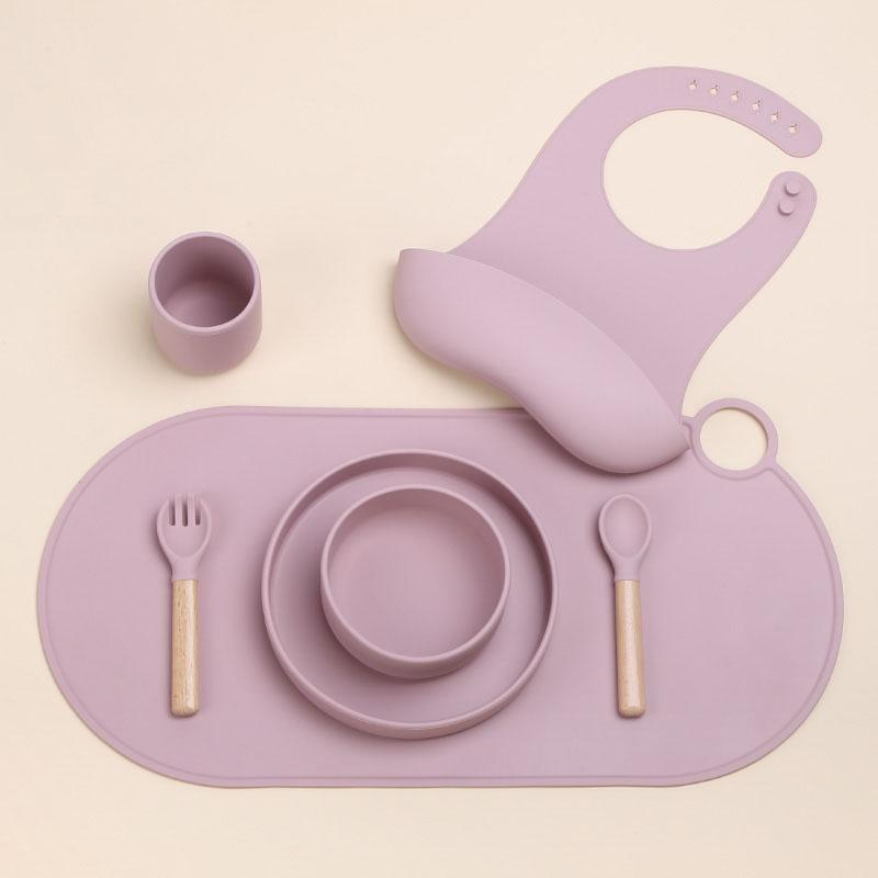 Silicone Baby Feeding Placemat Set