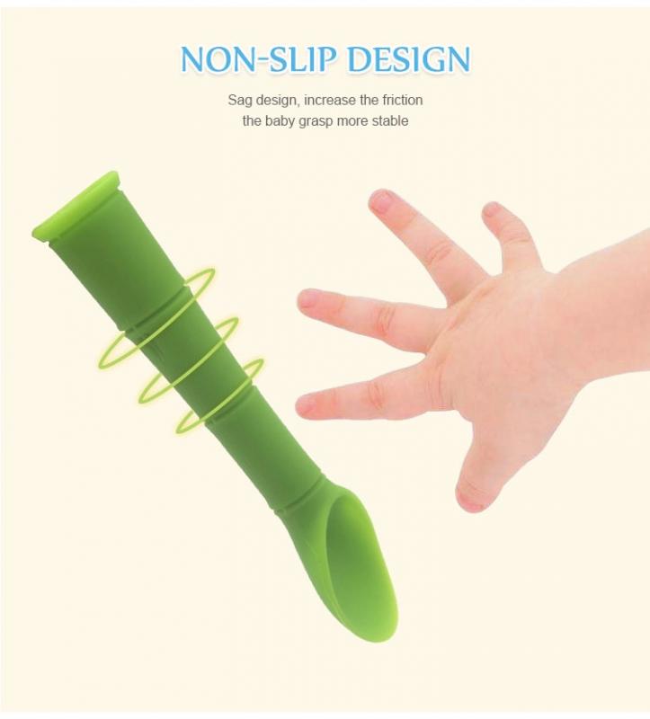 Silicone Baby Spoon for Infant Baby