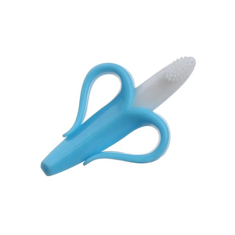 Wholesale price silicone toothbrush teether